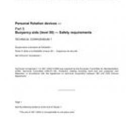 ISO 12402-5/Cor1:2006