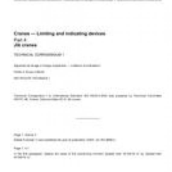 ISO 10245-4/Cor1:2006