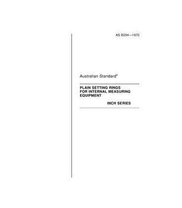 AS B294-1970                        [ Obsolescent ]