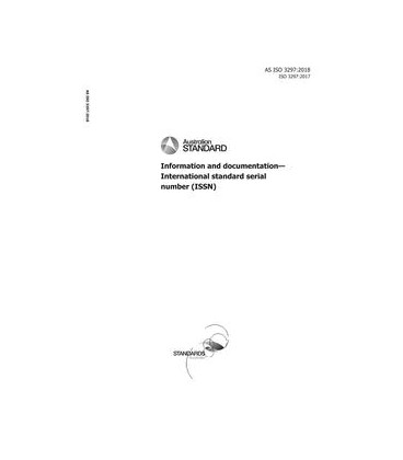 AS ISO 3297:2018