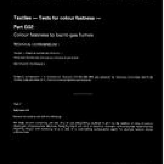 ISO 105-G02/Cor1:1995