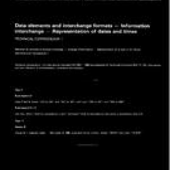ISO 8601 Technical Corrigendum 1