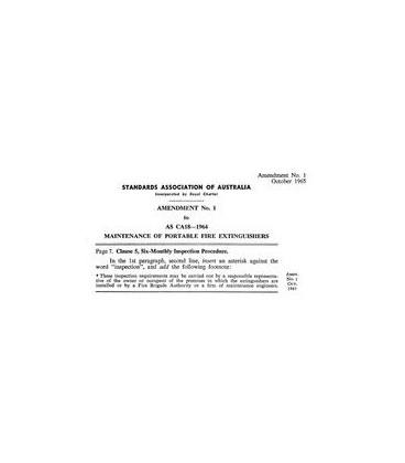AS CA18-1964 AMD 1                        [ Superseded ]