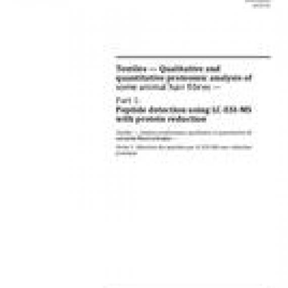 ISO 20418-1:2018
