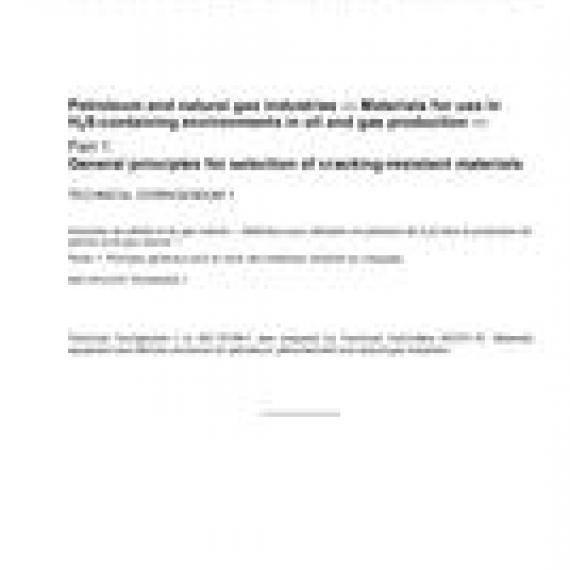 ISO 15156-1/Cor1:2005