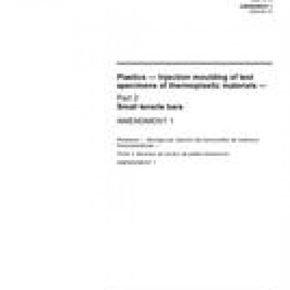 ISO 294-2/Amd1:2004
