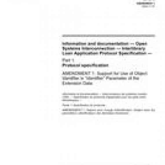 ISO 10161-1/Amd1:2002