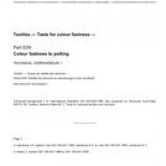 ISO 105-E09/Cor1:2002