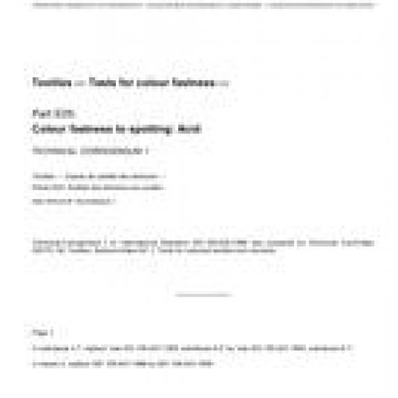 ISO 105-E05/Cor1:2002