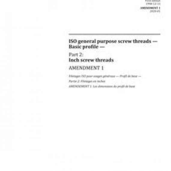 ISO 68-2:1998/Amd1:2020