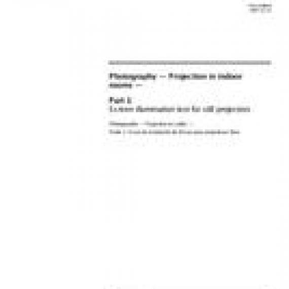 ISO 11315-1:1997