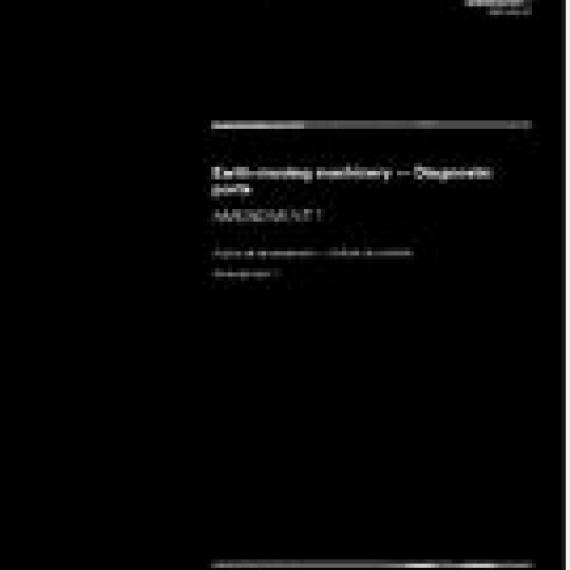 ISO 8925/AMD1:1997
