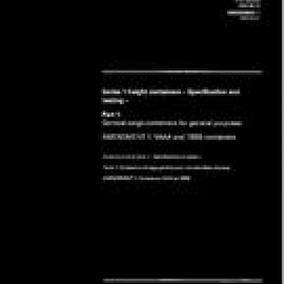 ISO 1496-1/AMD1:1993