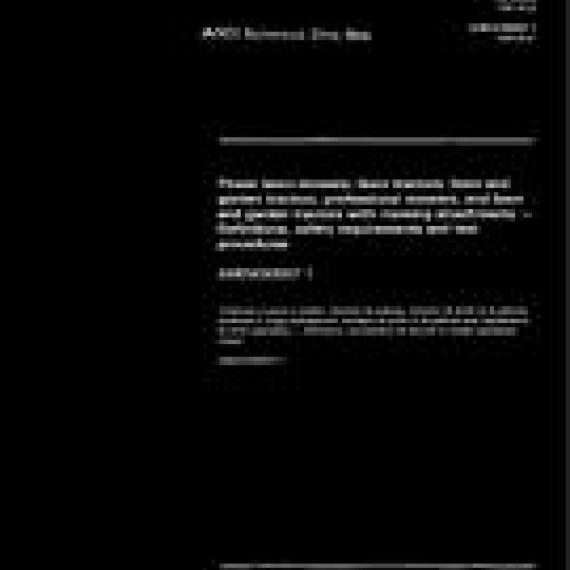 ISO 5395/AMD1:1992