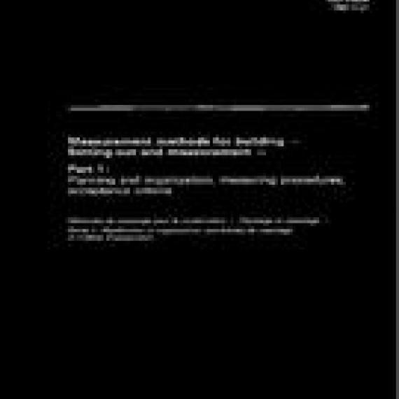 ISO 4463-1:1989