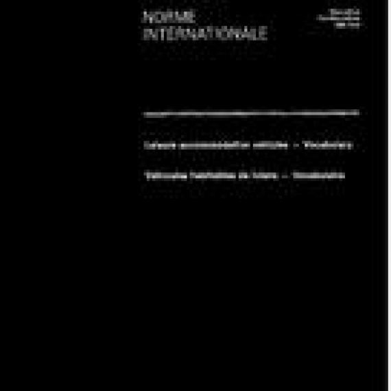 ISO 7418:1989