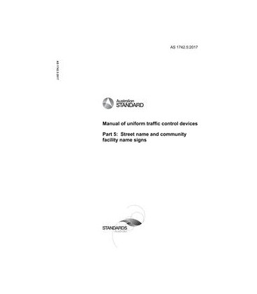 AS 1742.5:2017