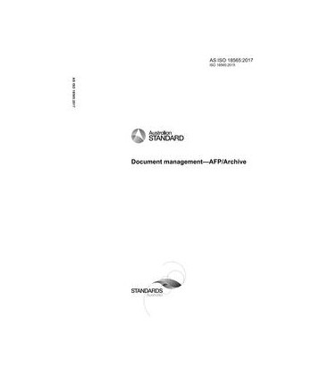 AS ISO 18565:2017