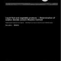 ISO 5523:1981