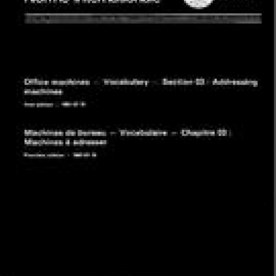 ISO 5138-3:1981