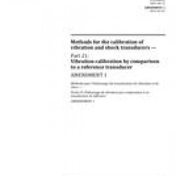 ISO 16063-21:2003/Amd1:2016