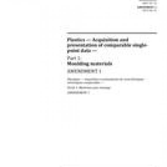 ISO 10350-1:2007/Amd1:2014