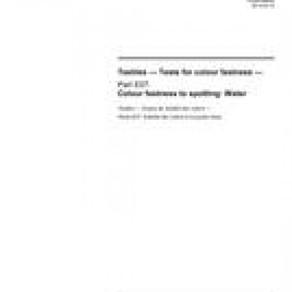 ISO 105-E07:2010