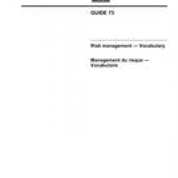 ISO Guide 73:2009
