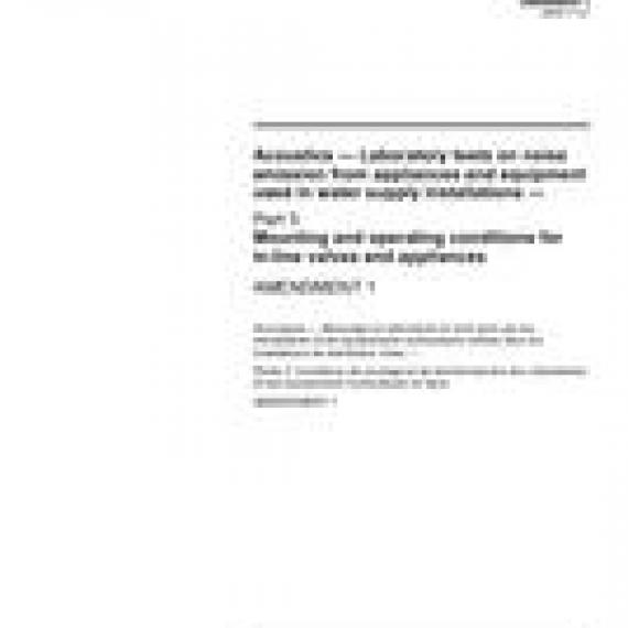 ISO 3822-3/Amd1:2009