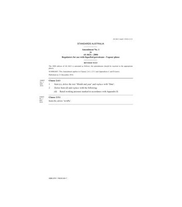 AS 4621-2004 Amd 1:2016                        [ Superseded ]
