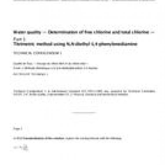 ISO 7393-1/Cor1:2001