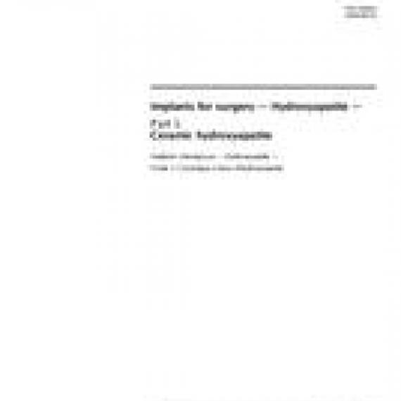 ISO 13779-1:2000