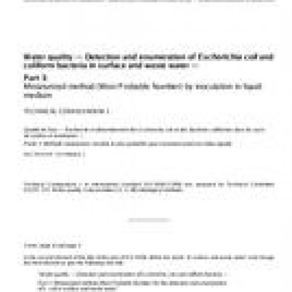 ISO 9308-3/Cor1:2000