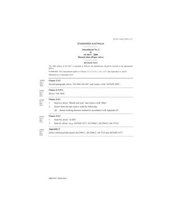 AS 4617-2004 Amd 2:2016                        [ Superseded ]