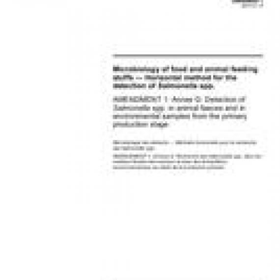 ISO 6579/Amd1:2007