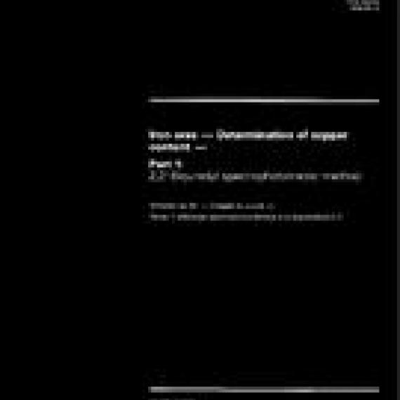 ISO 5418-1:1994
