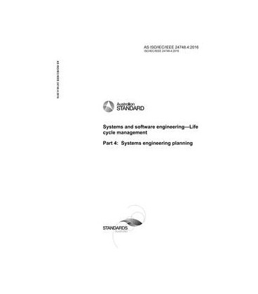 AS ISO/IEC/IEEE 24748.4:2016