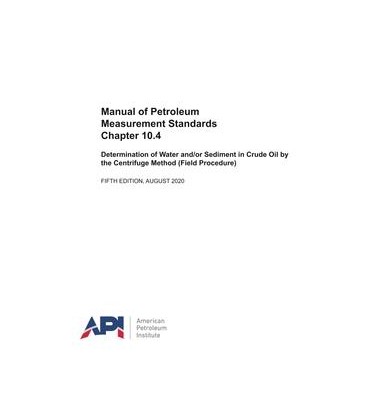API MPMS Chapter 10.4