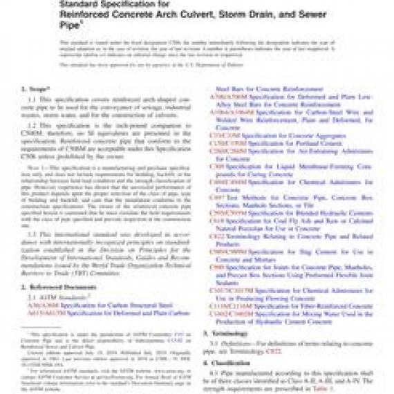 ASTM C506-19a