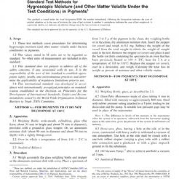 ASTM D280-01(2019)