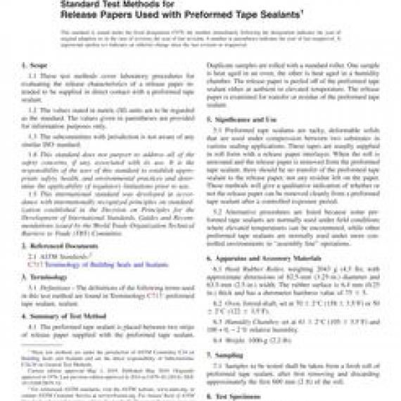 ASTM C879-03(2019)