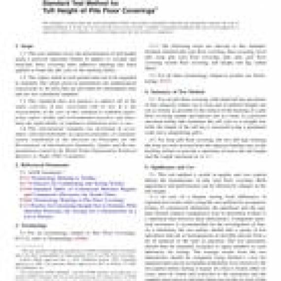 ASTM D5823-19