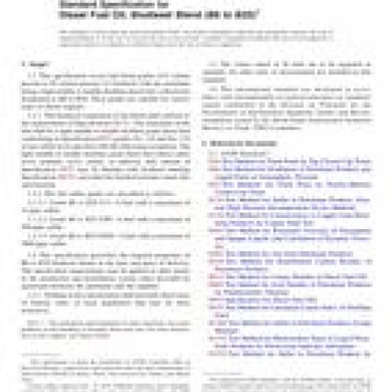 ASTM D7467-18b