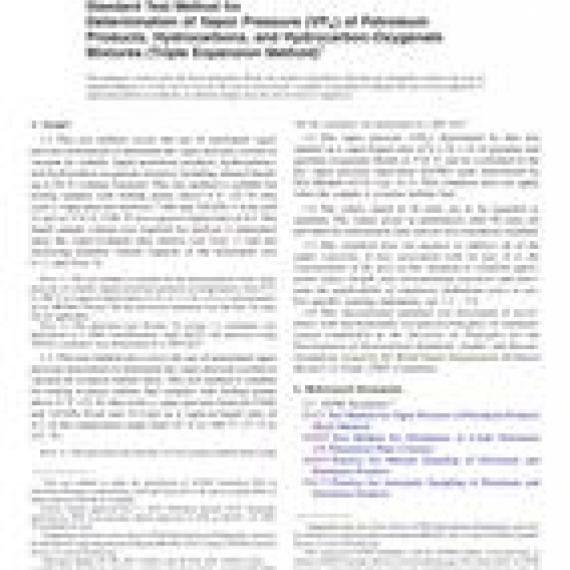 ASTM D6378-18a