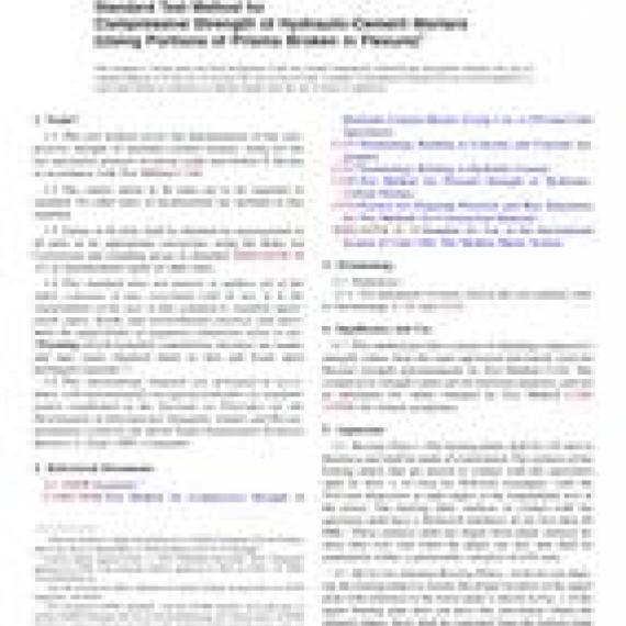 ASTM C349-18