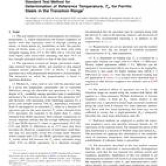 ASTM E1921-18a