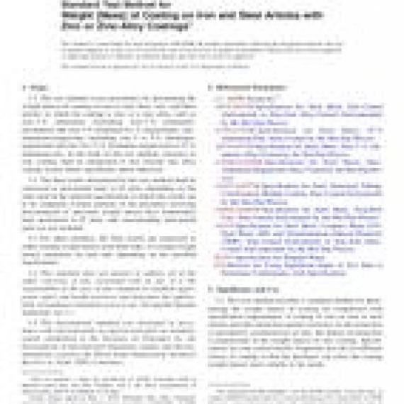 ASTM A90/A90M-13(2018)