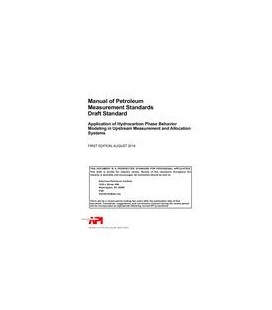 API MPMS Draft Standard