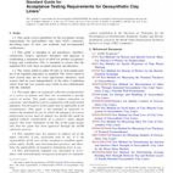 ASTM D6495/D6495M-18