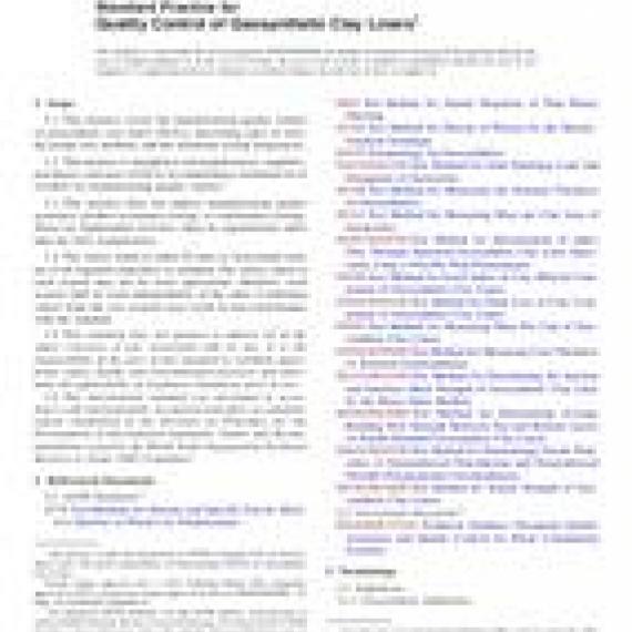 ASTM D5889/D5889M-18